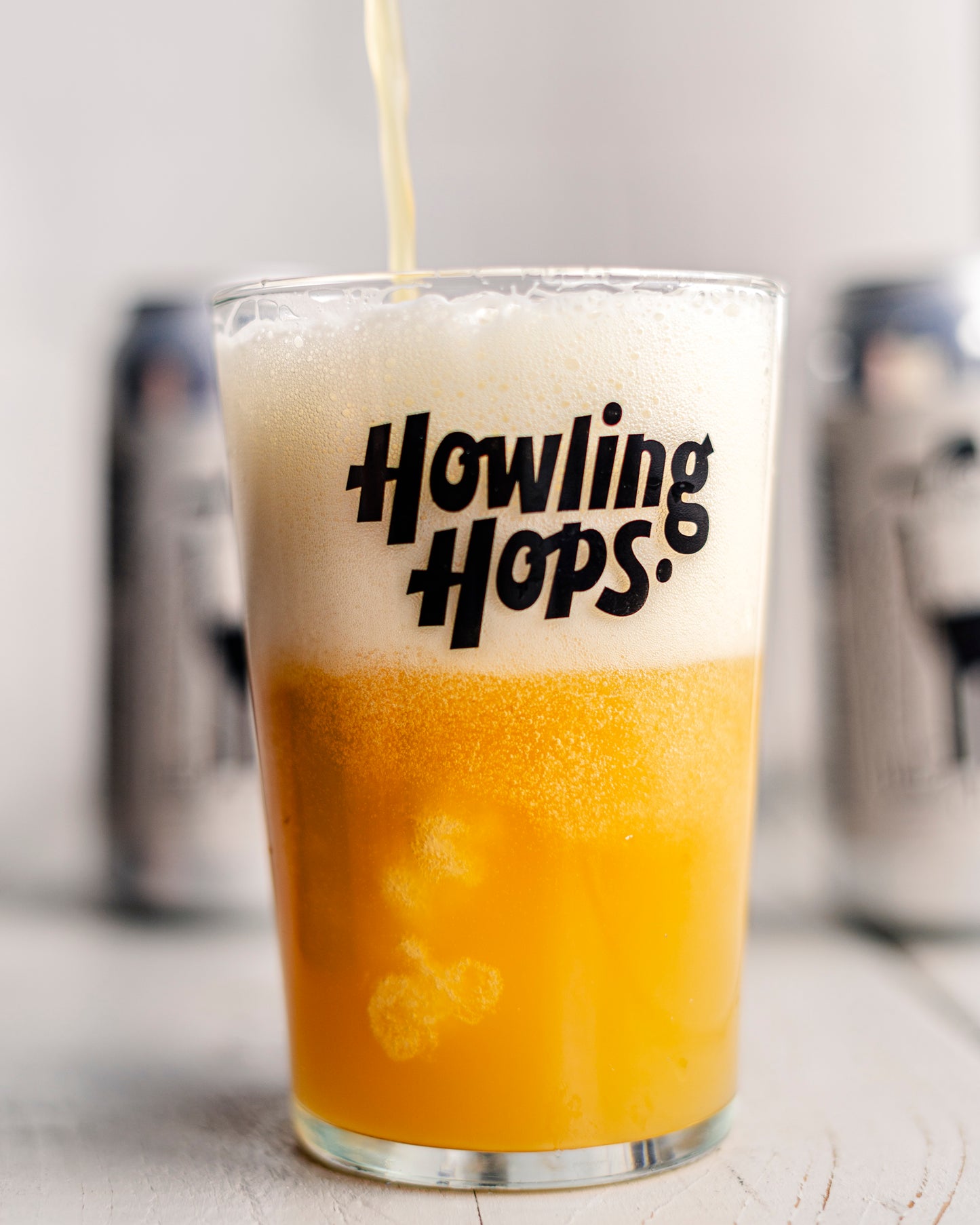 LOGO PINT GLASS