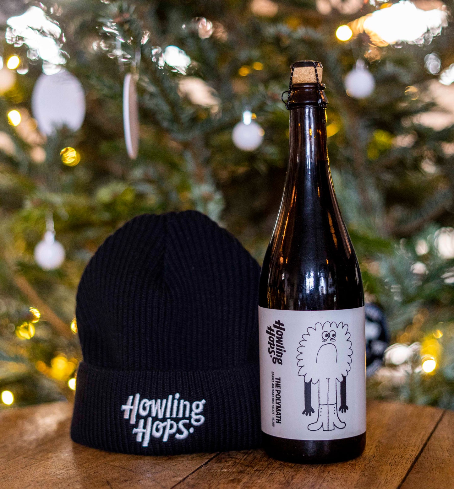 THE POLYMATH + LOGO BEANIE