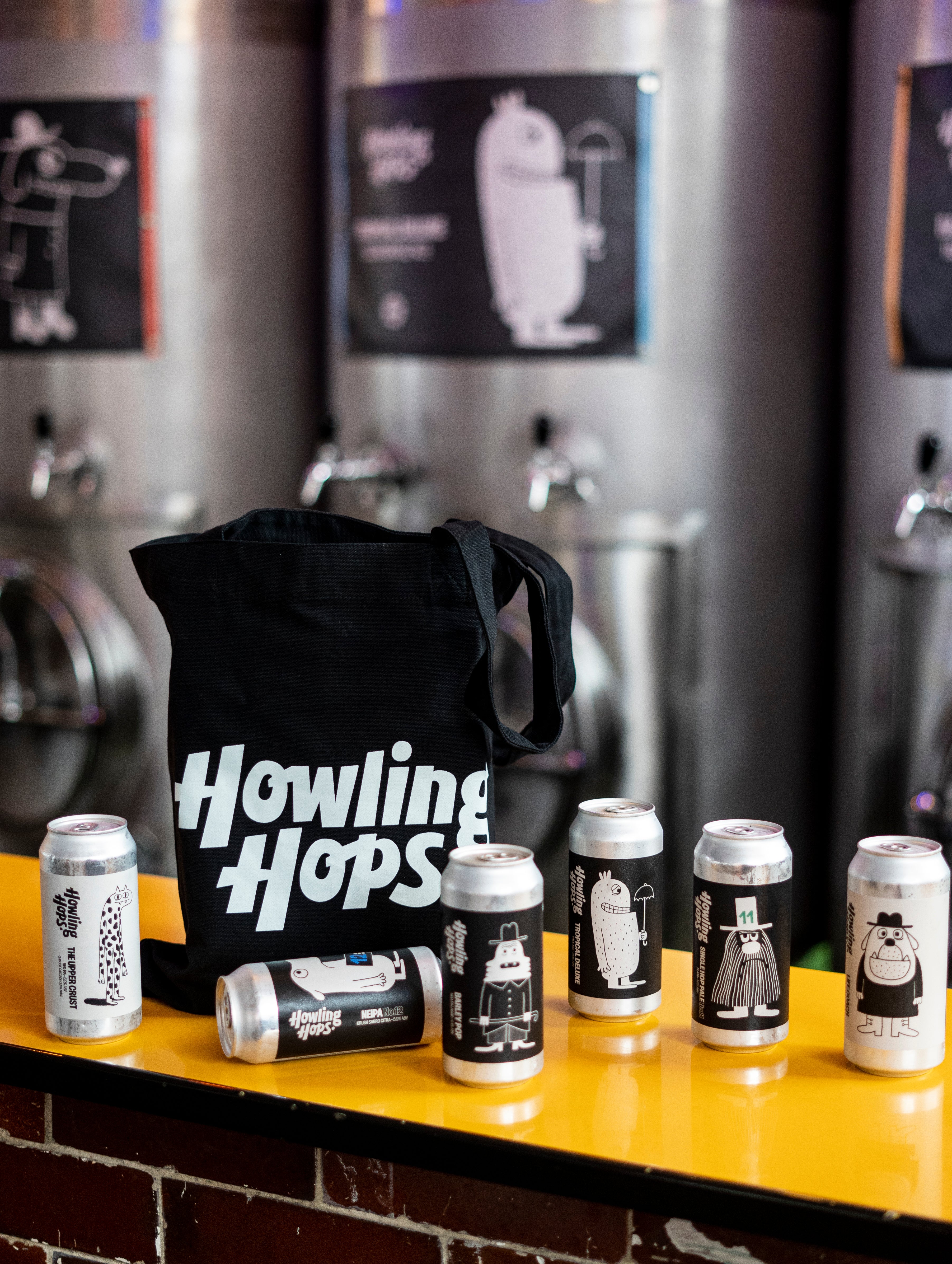 MIXED 6-PACK + TOTE BAG – Howling Hops